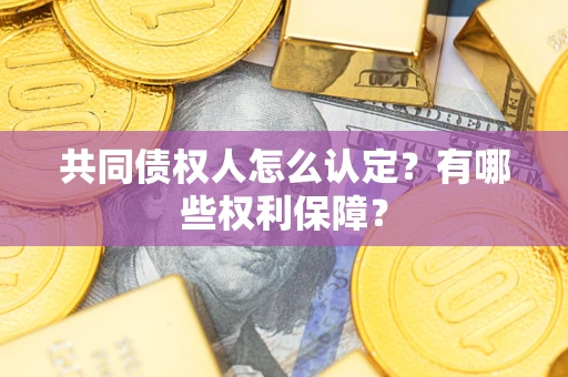 北京共同债权人怎么认定？有哪些权利保障？