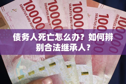 北京债务人死亡怎么办？如何辨别合法继承人？
