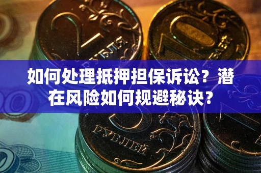 北京如何处理抵押担保诉讼？潜在风险如何规避秘诀？